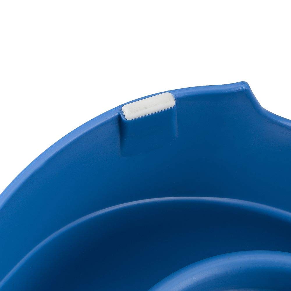 Ferplast Food or Water Dispenser for Dogs and Cats AZIMUT 600 Pet Dispenser Dry Food Feeder Water Feeder 0,6 Liter, Non-Slip Bottom, 12,5 x 19 x h 19,5 cm Blue - Image 7
